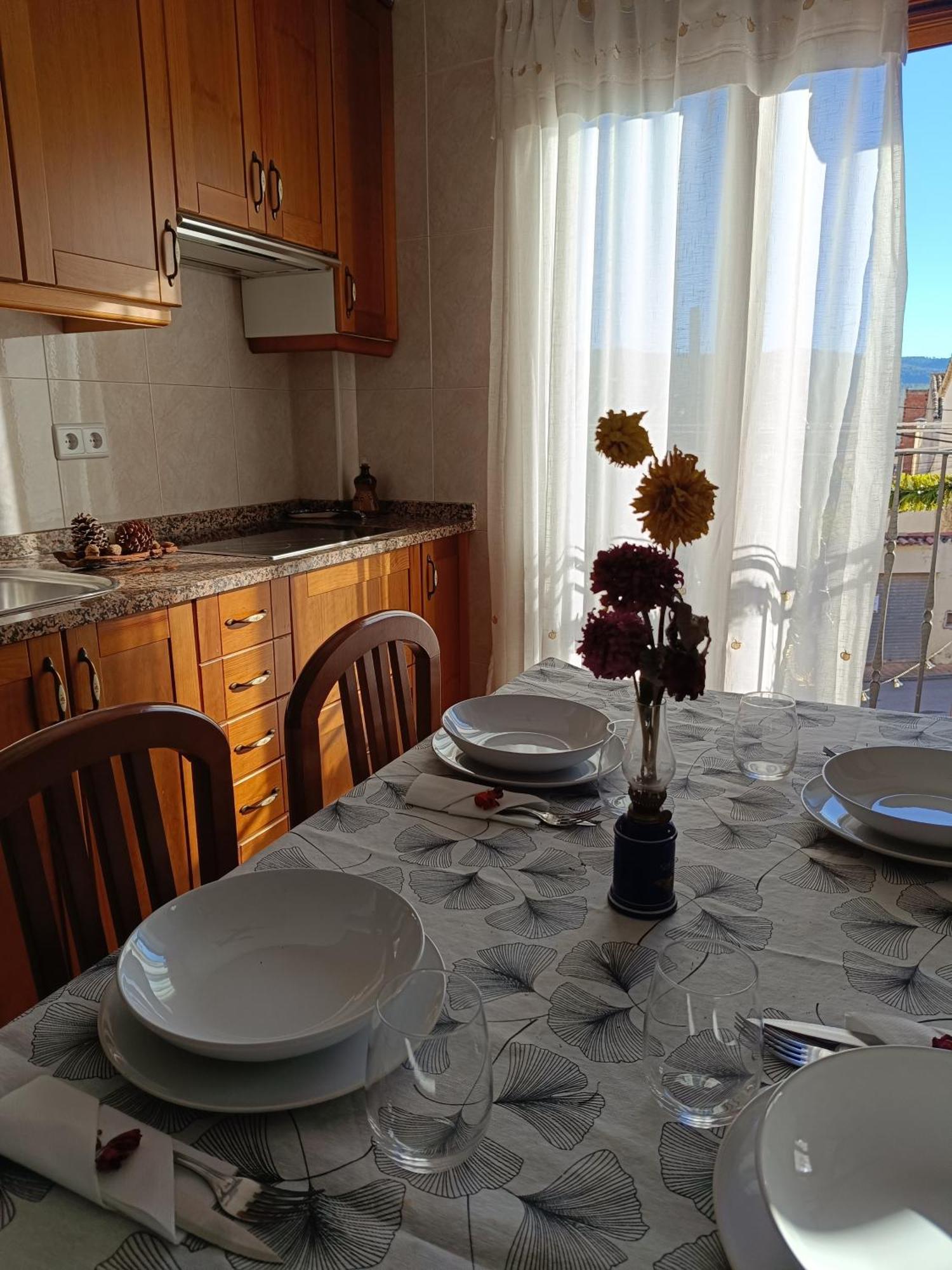 Apartamentos La Sierra Villalba de la Sierra Eksteriør billede